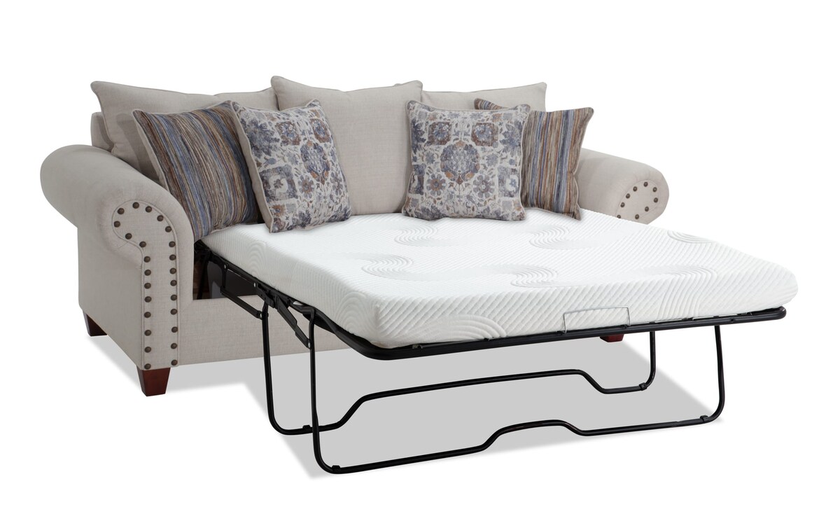 Kara BobOPedic Full Sleeper Sofa & Loveseat beige_color Bob's