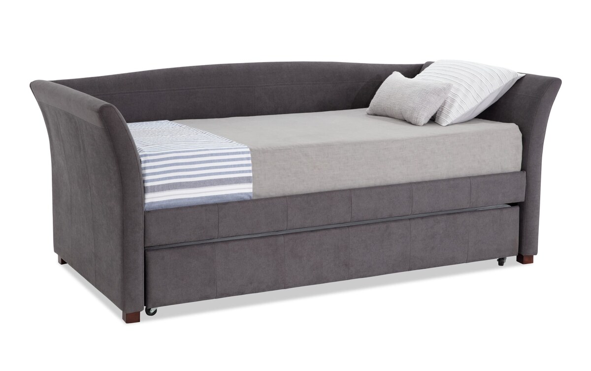 Chadwick Twin Gray Daybed with Trundle gray_color