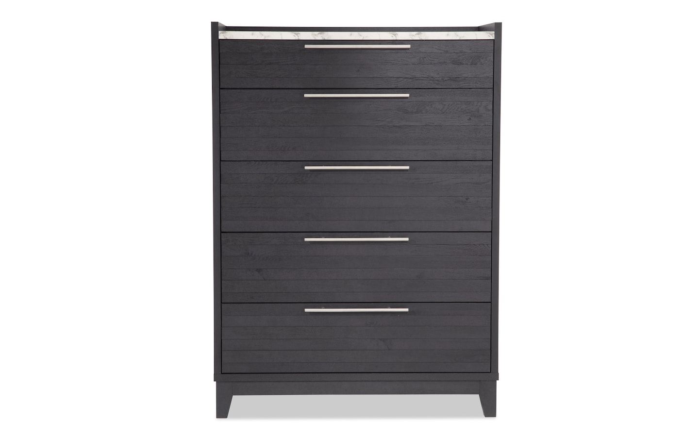 Solitude Espresso 5 Drawer Chest | Bob's Discount Furniture & Mattress ...