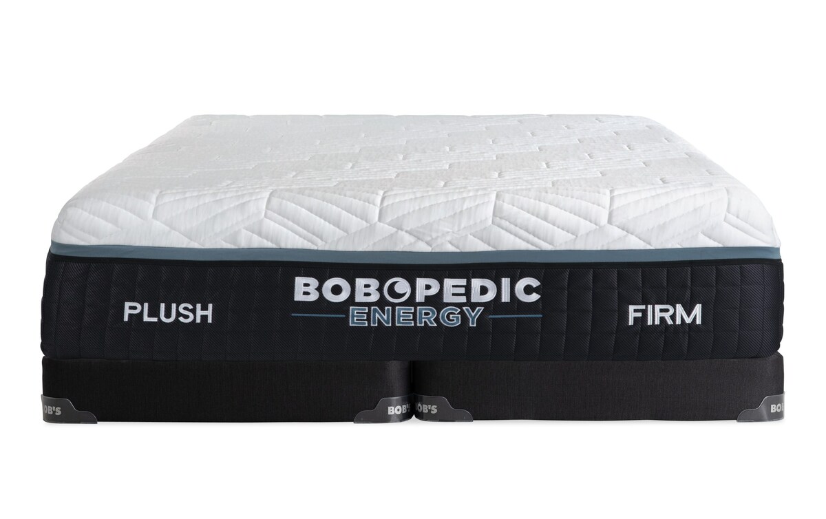 Energy 14'' Queen Dual Split Low Profile Mattress Set Bob's Discount