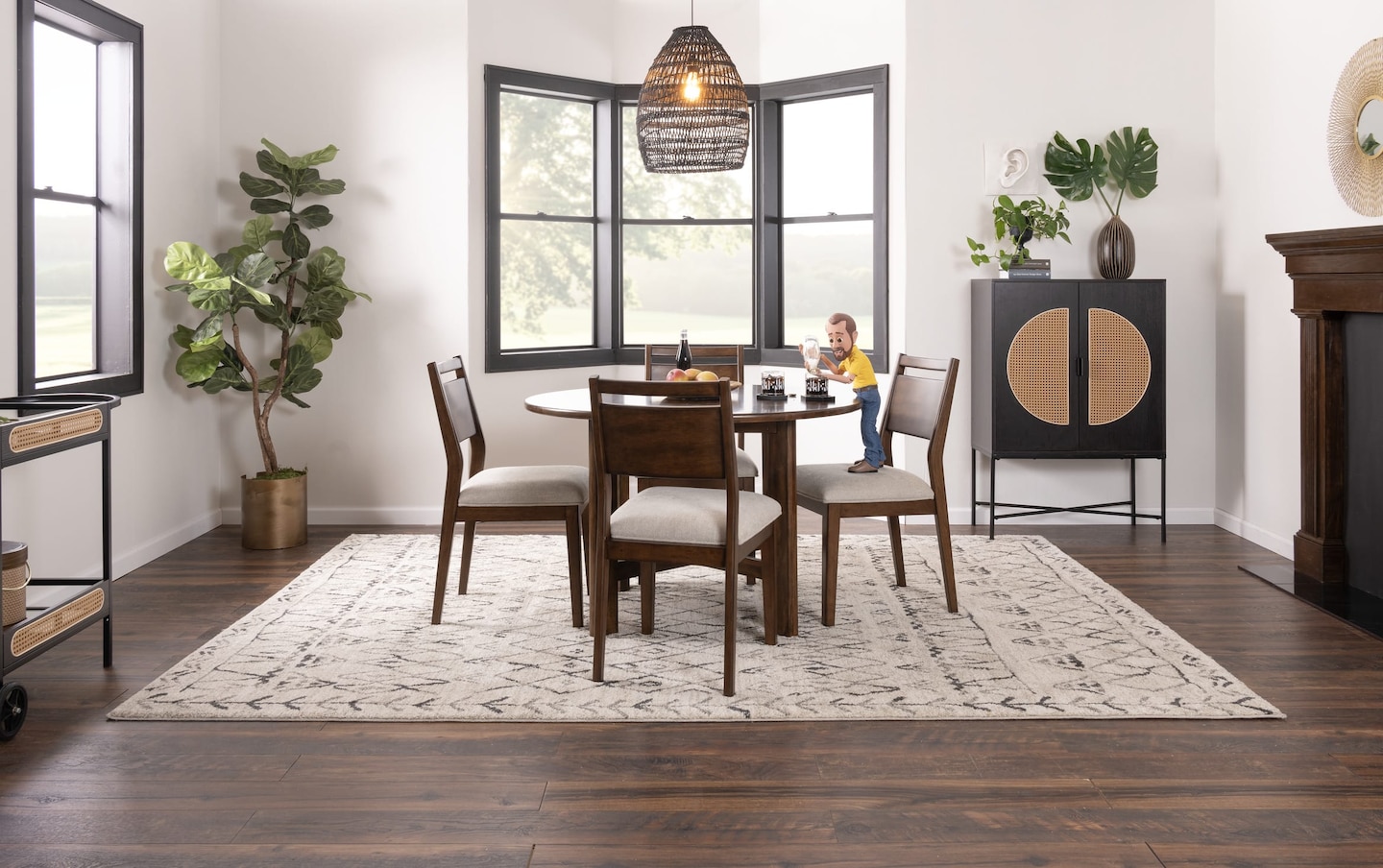 Bob's discount furniture round dining table top