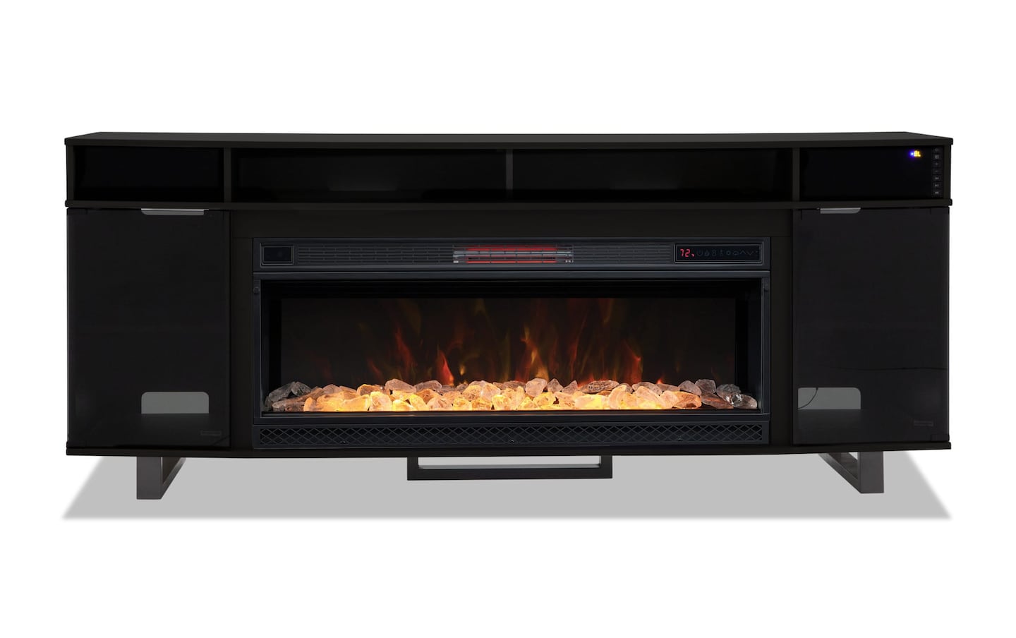 Bobs fireplace tv stand hotsell