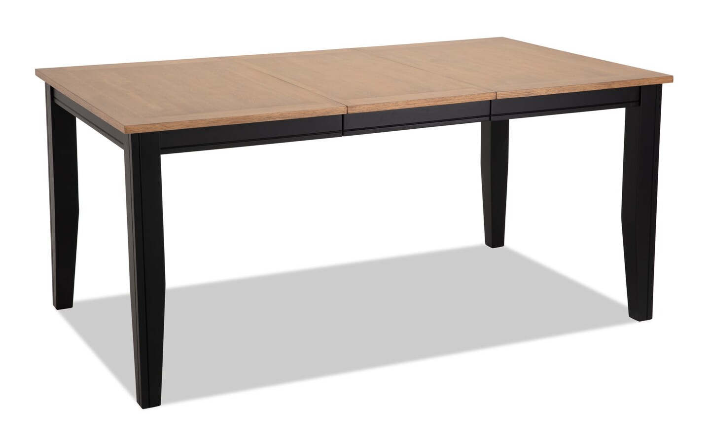 Blake Black Natural Extendable Dining Table