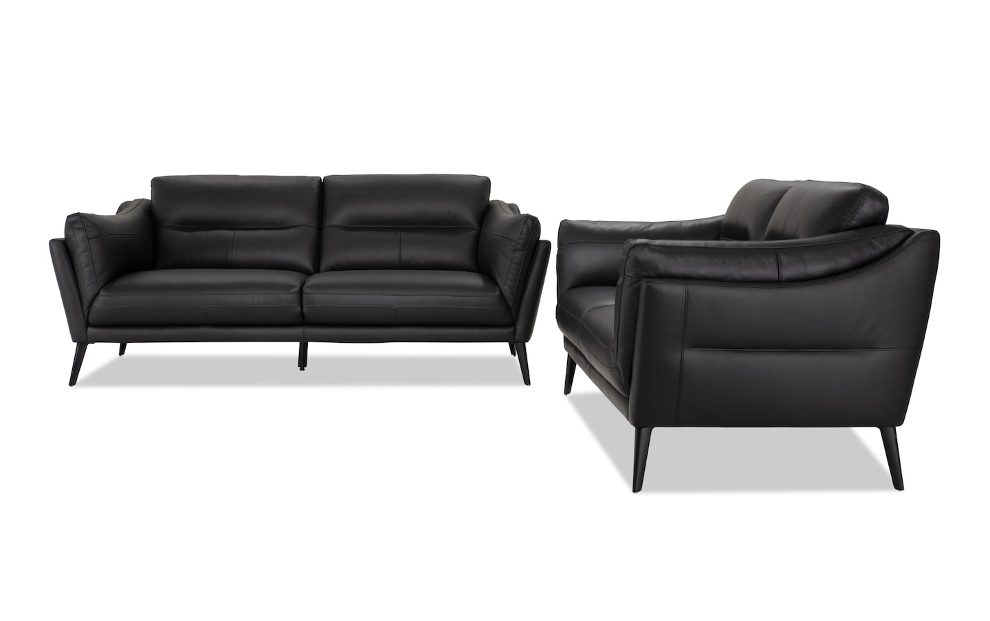 Bob's discount furniture living room sets leather discount