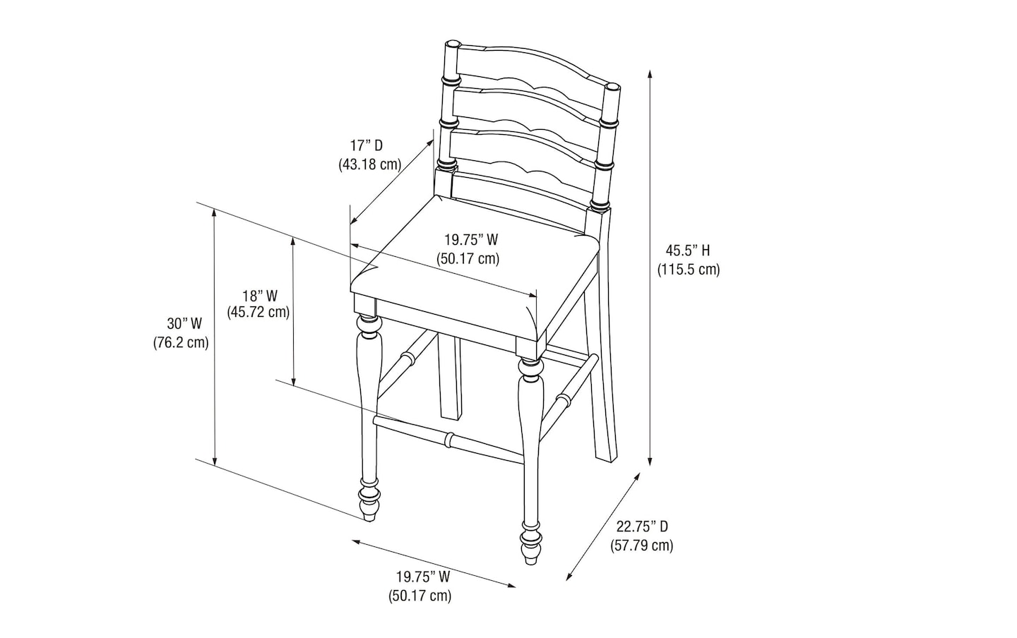 Mario Bar Stool | bar-height