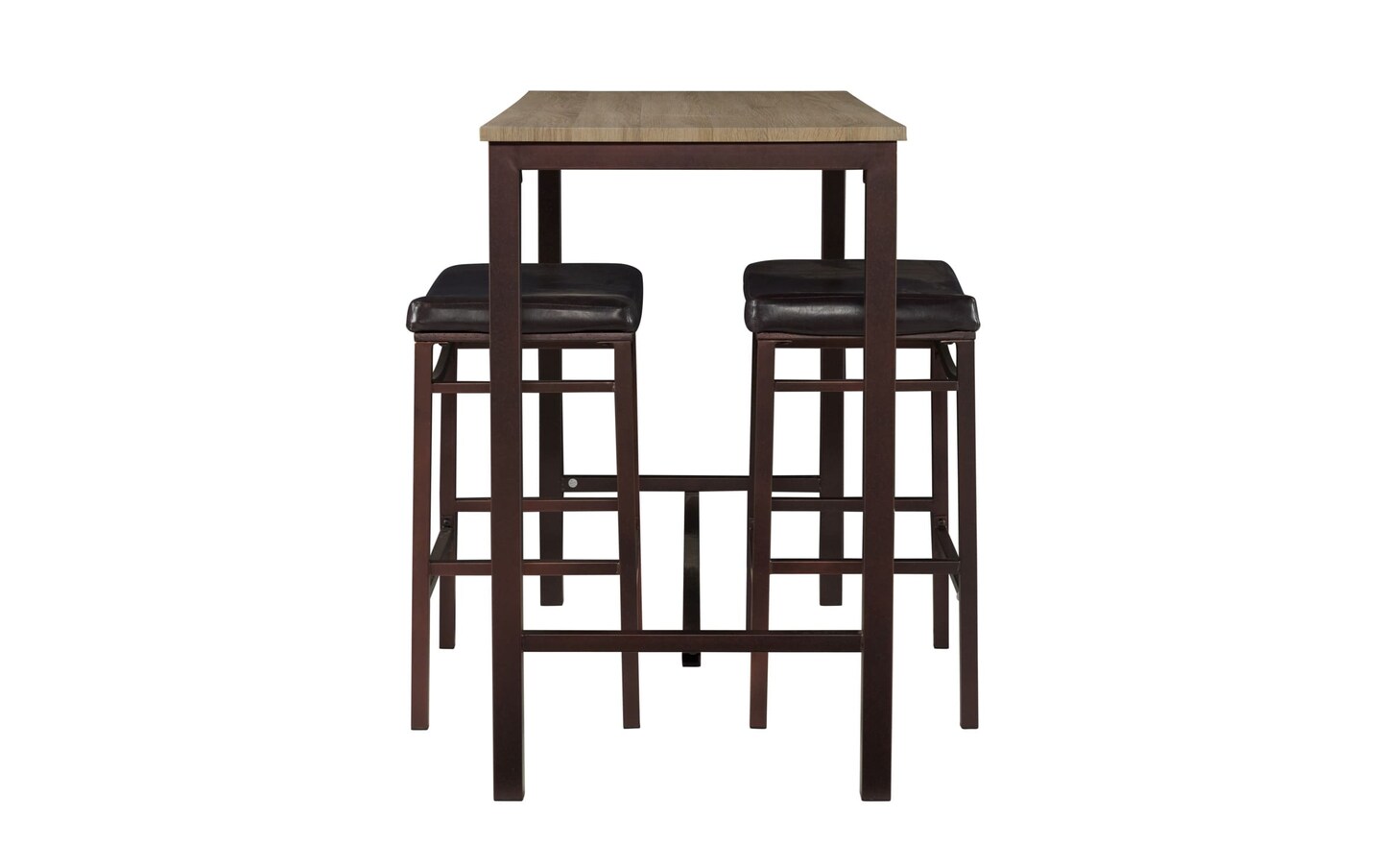 Misty 3 Piece Brown Pub Set