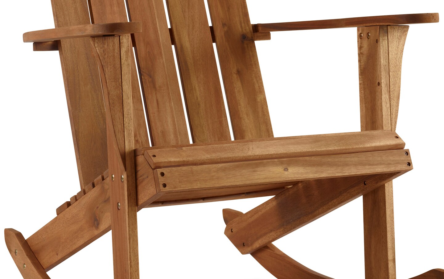 Joan Adirondack Outdoor Rocker Oak Finish   2014103001 Gallery 05 Wide 