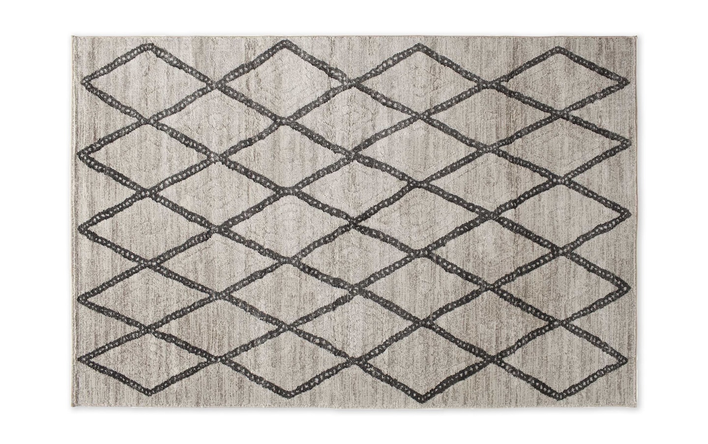 Chloe 5' X 8' White Geometric Rug 