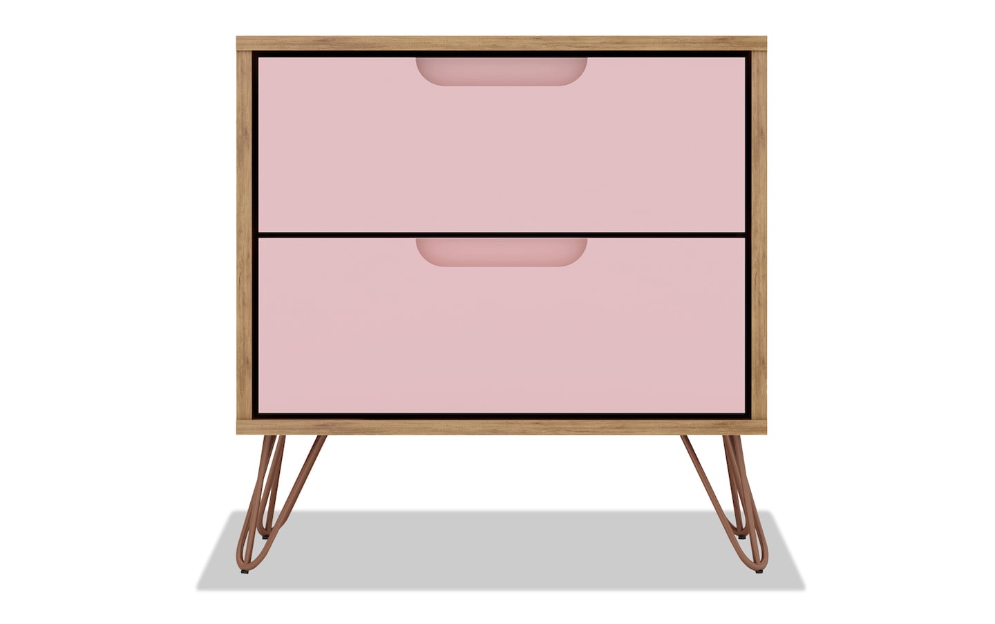 Pink bedside table b&m online