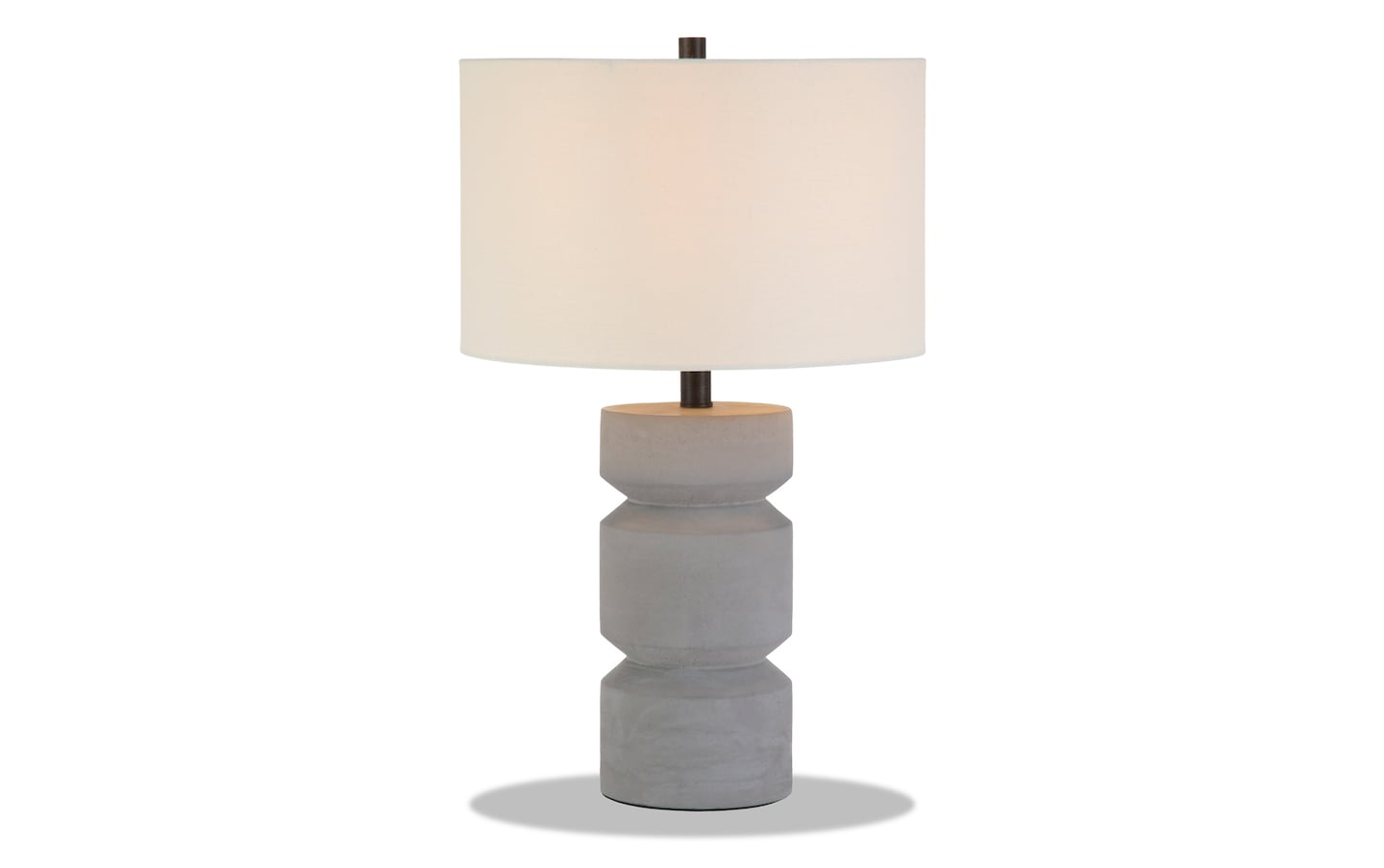 Ray Gray Concrete Table Lamp | Bob's Discount Furniture & Mattress Store