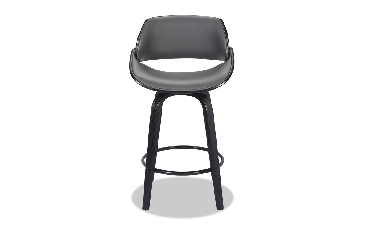 Randall Black Swivel Counter Stool Bob's Discount Furniture
