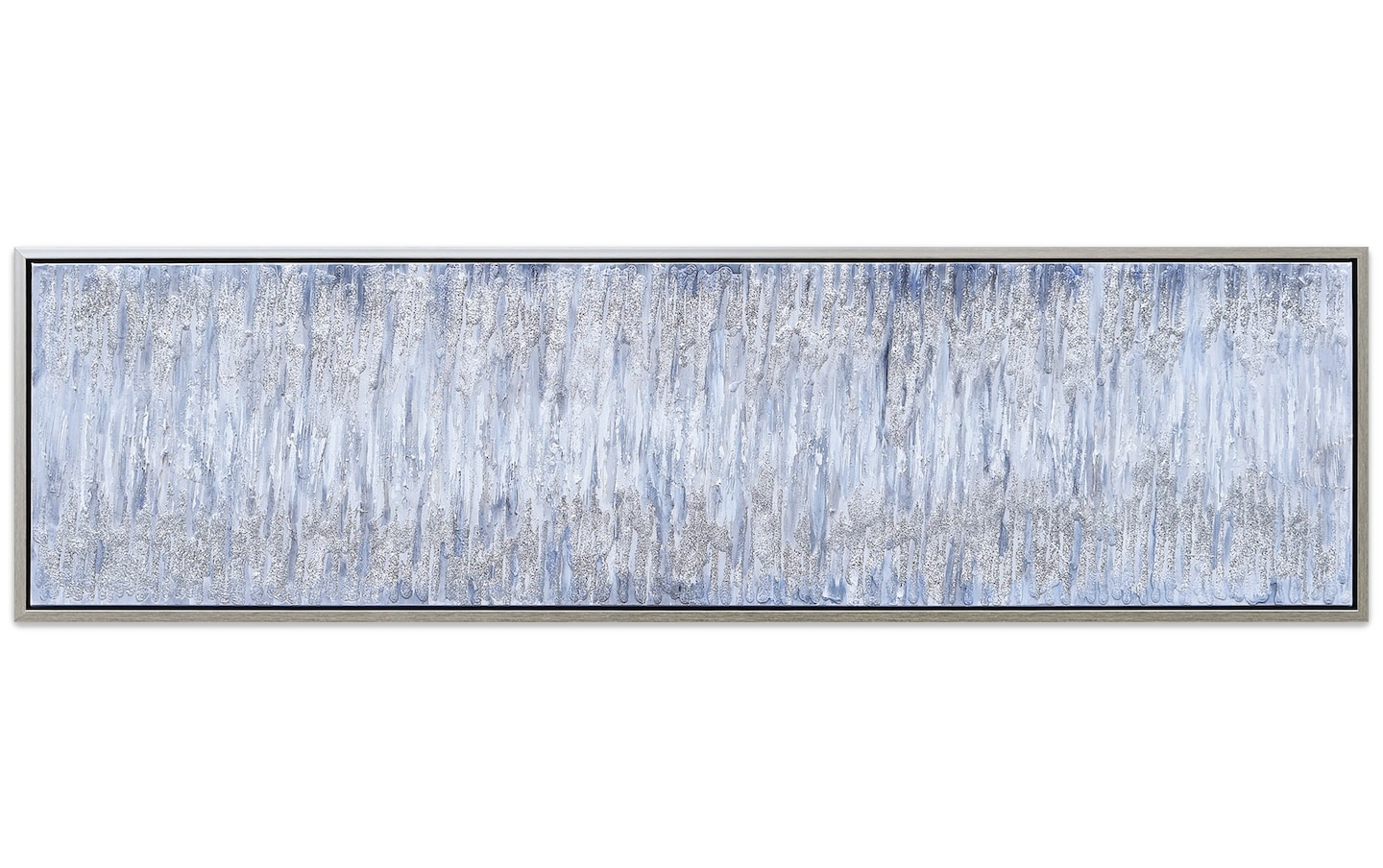 100 Handpainted Gray Day Framed Art