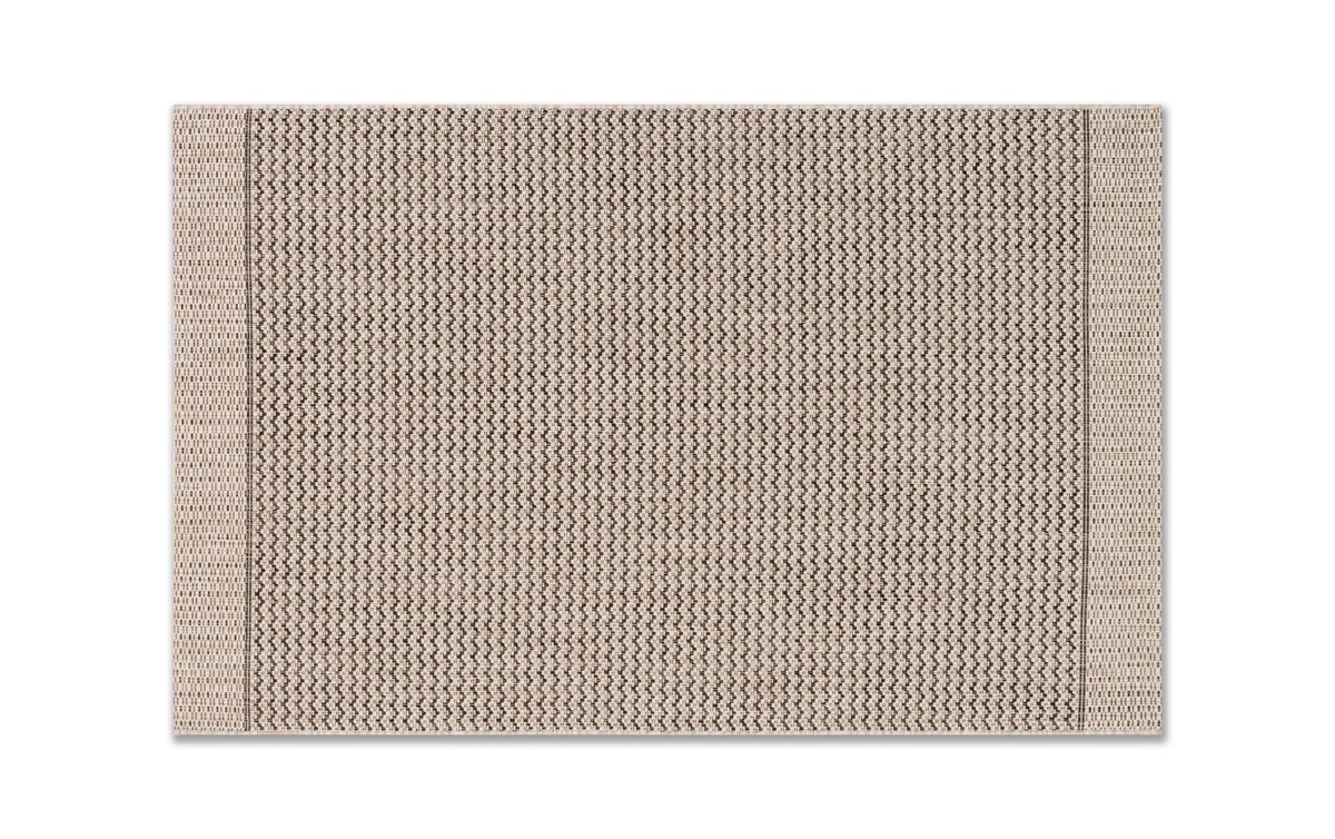 Sia 8' x 10' Black Chevron Indoor/Outdoor Rug Bob's Discount