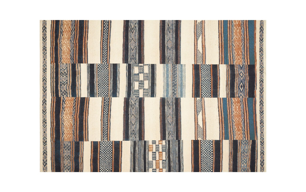 Tor 3' x 5' Multi Ikat Indoor/Outdoor Rug Bob's Discount Furniture
