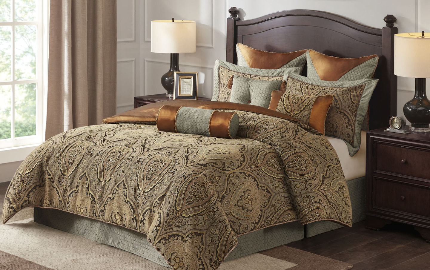 Westerly 10 Piece King Comforter Set Bob's Discount Furniture