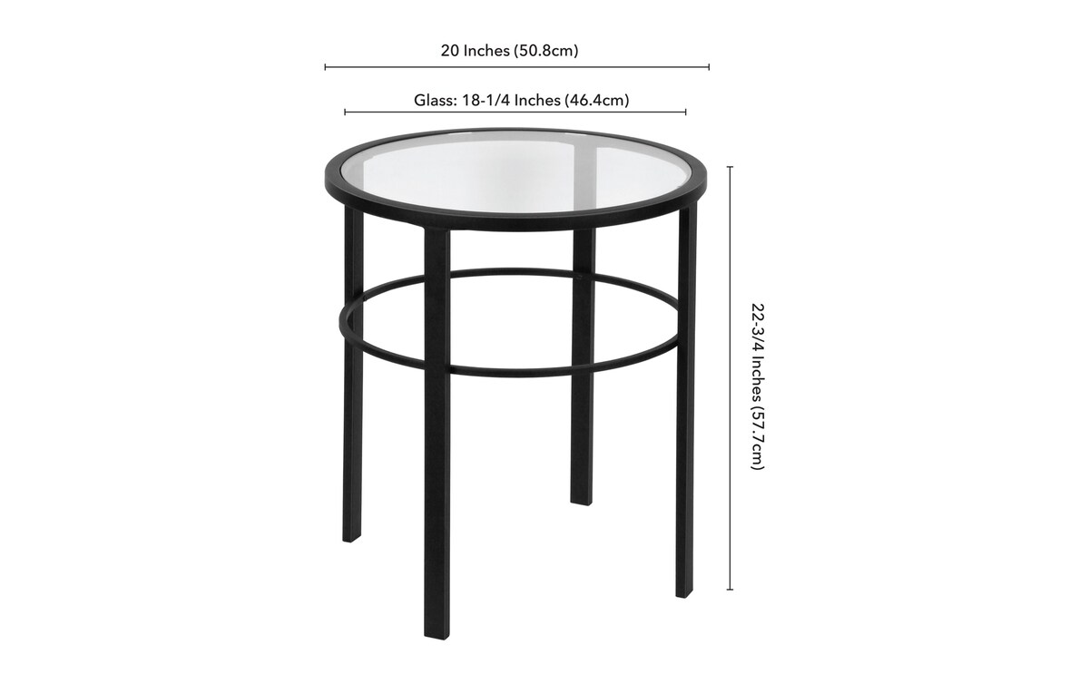 Joy Bronze End Table bronze_finish