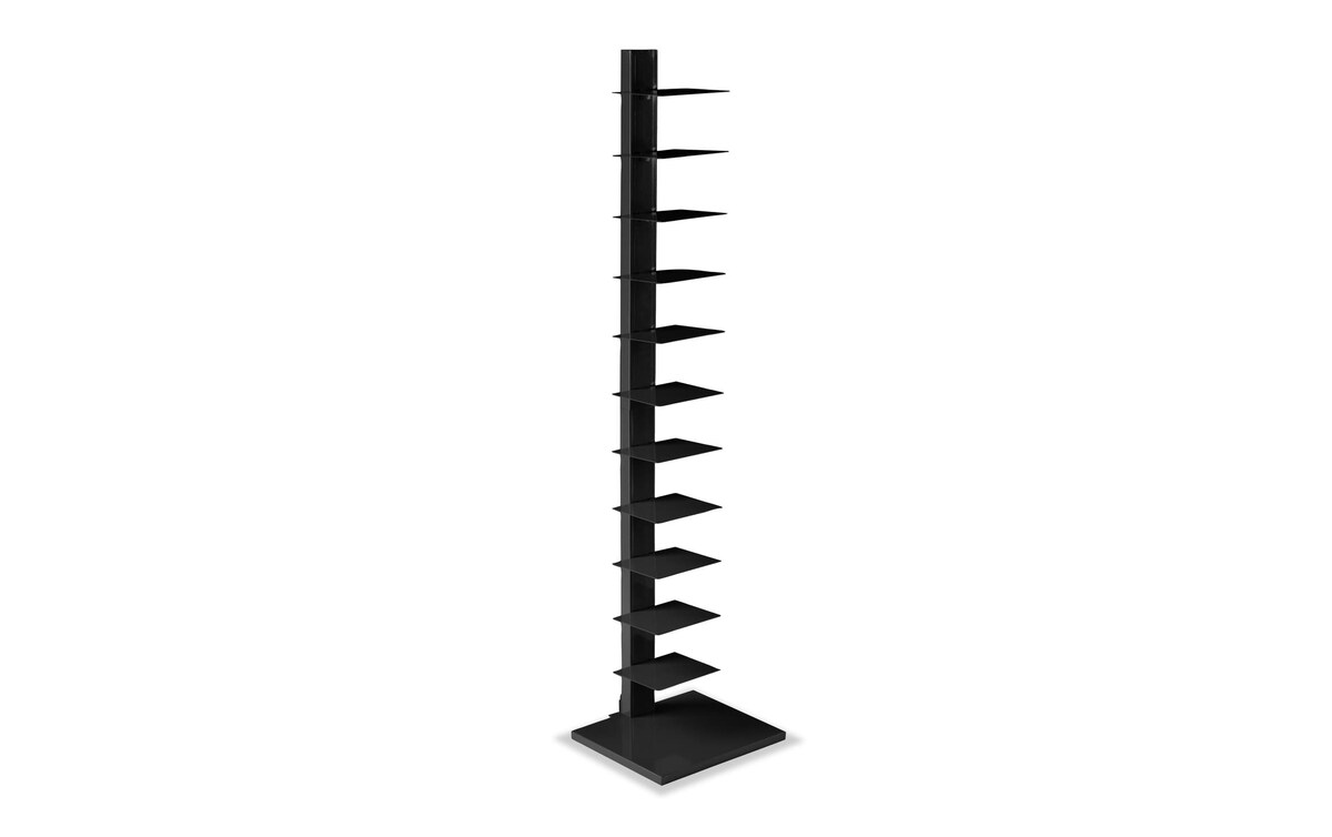 Darin Black Tower Shelf Bob's Discount Furniture & Mattress Store