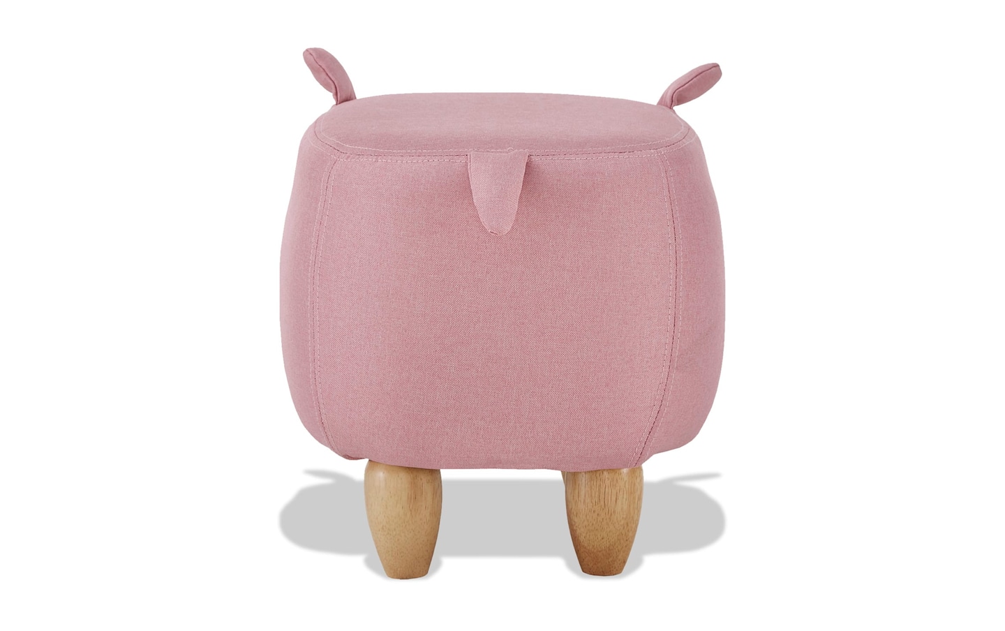 Pink Pig Kids Ottoman | pink_color