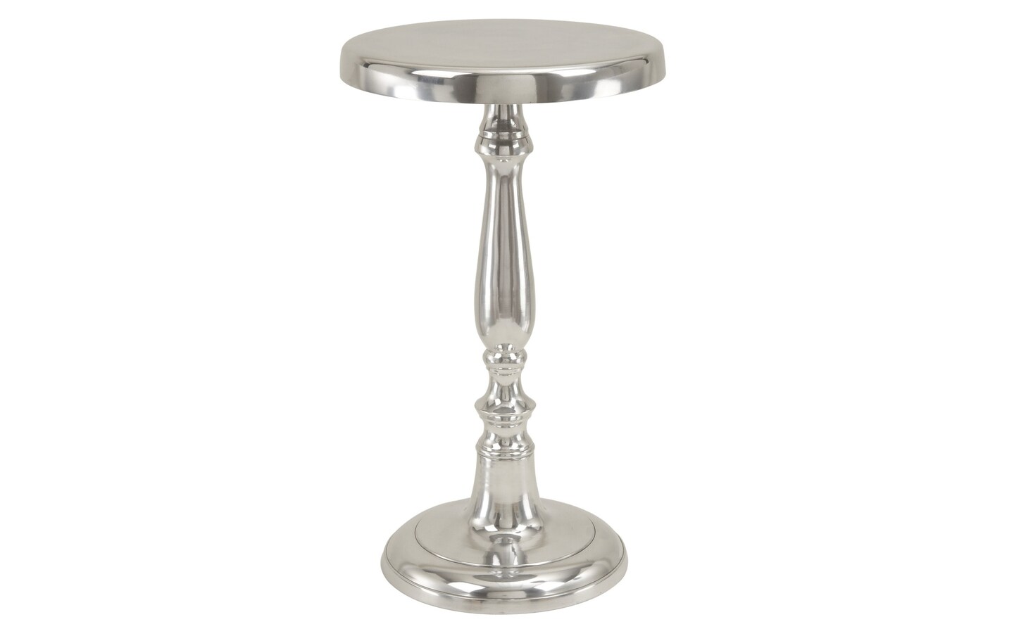 Silver accent table top