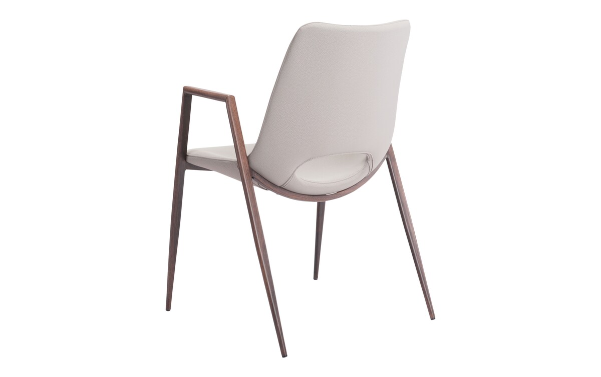 Set of 2 Diego Ivory Dining Chairs ivory_color