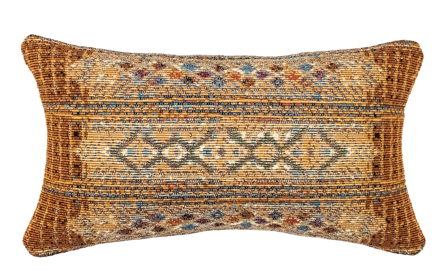 Tribal 12'' x 18'' Gold Ikat Indoor/Outdoor Pillow | Bob's Discount ...