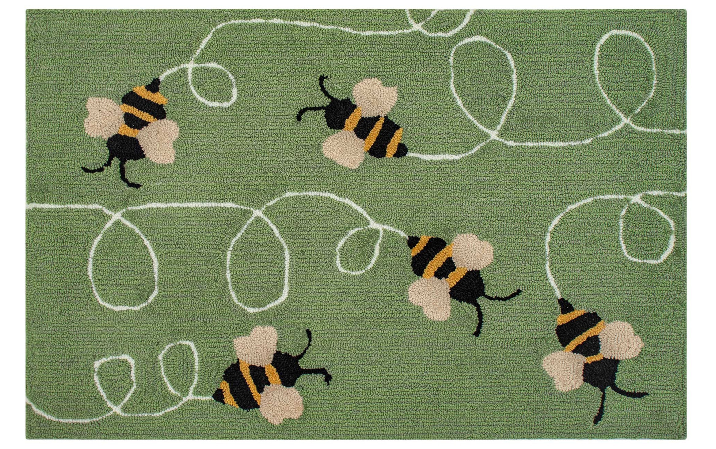 Buzzy Bees 2' x 3' Indoor/Outdoor Rug Bob's Discount Furniture