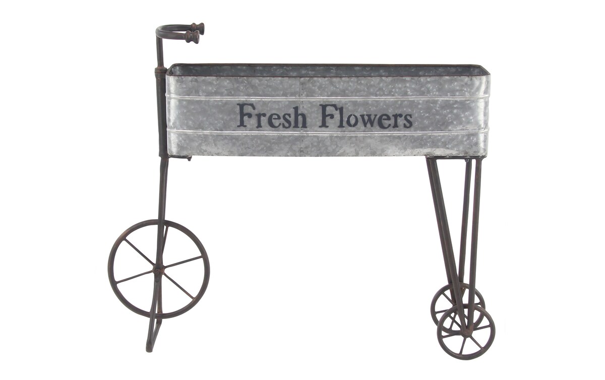 Fresh Gray Plant Stand gray_finish Bob's Discount Furniture