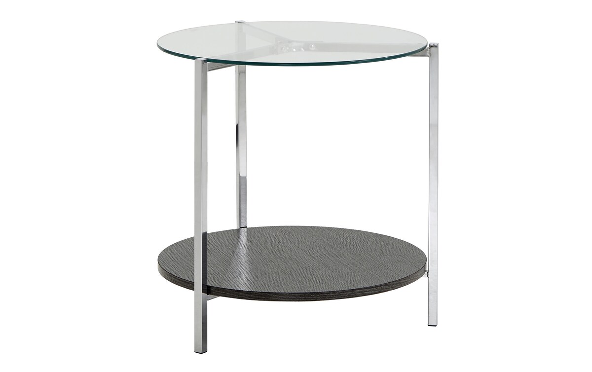 Azari Chrome End Table chrome_finish