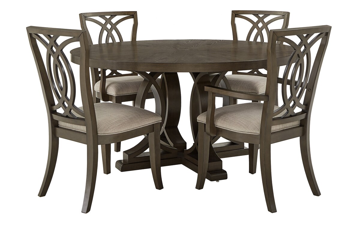 Set of 2 Zia Walnut Arm Chairs walnut_finish