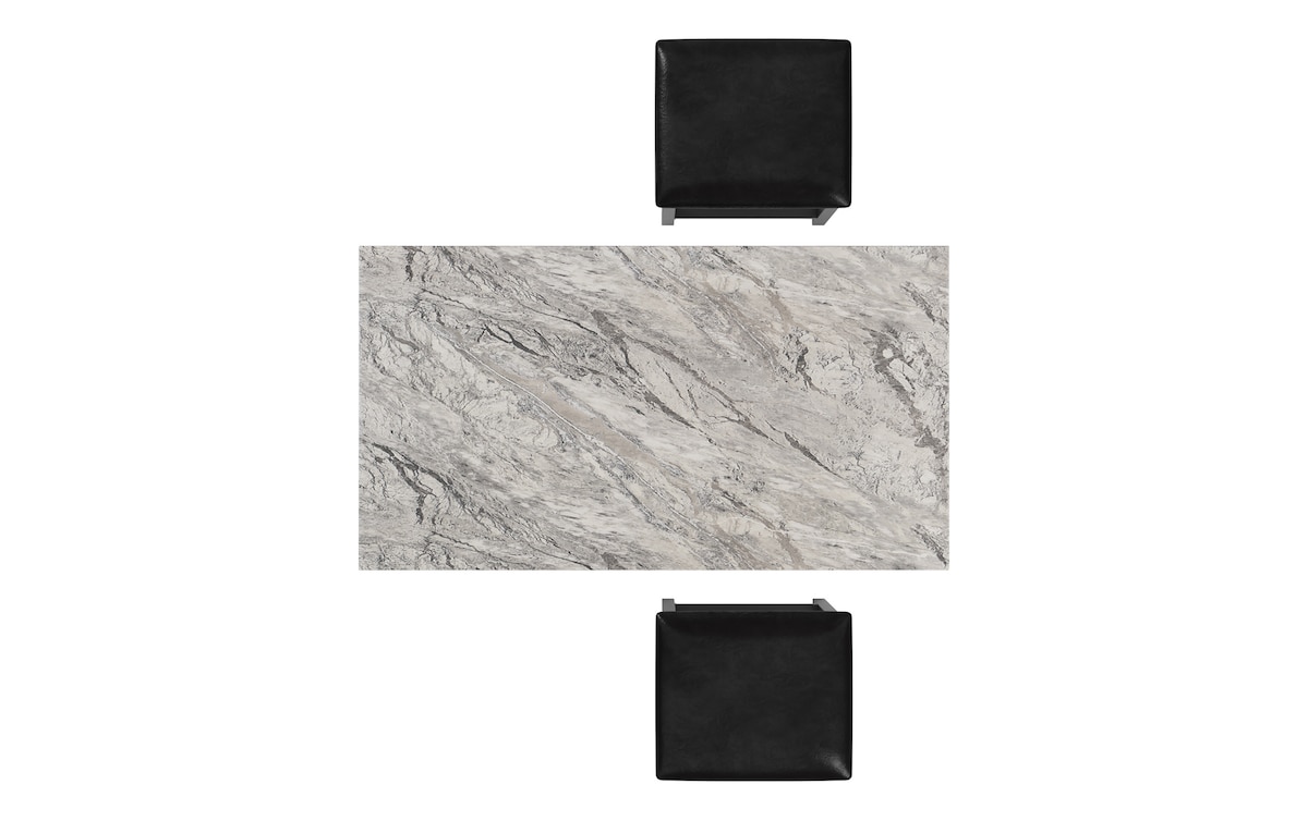 Norwich 3 PIece Black Counter Set black_finish Bob's Discount