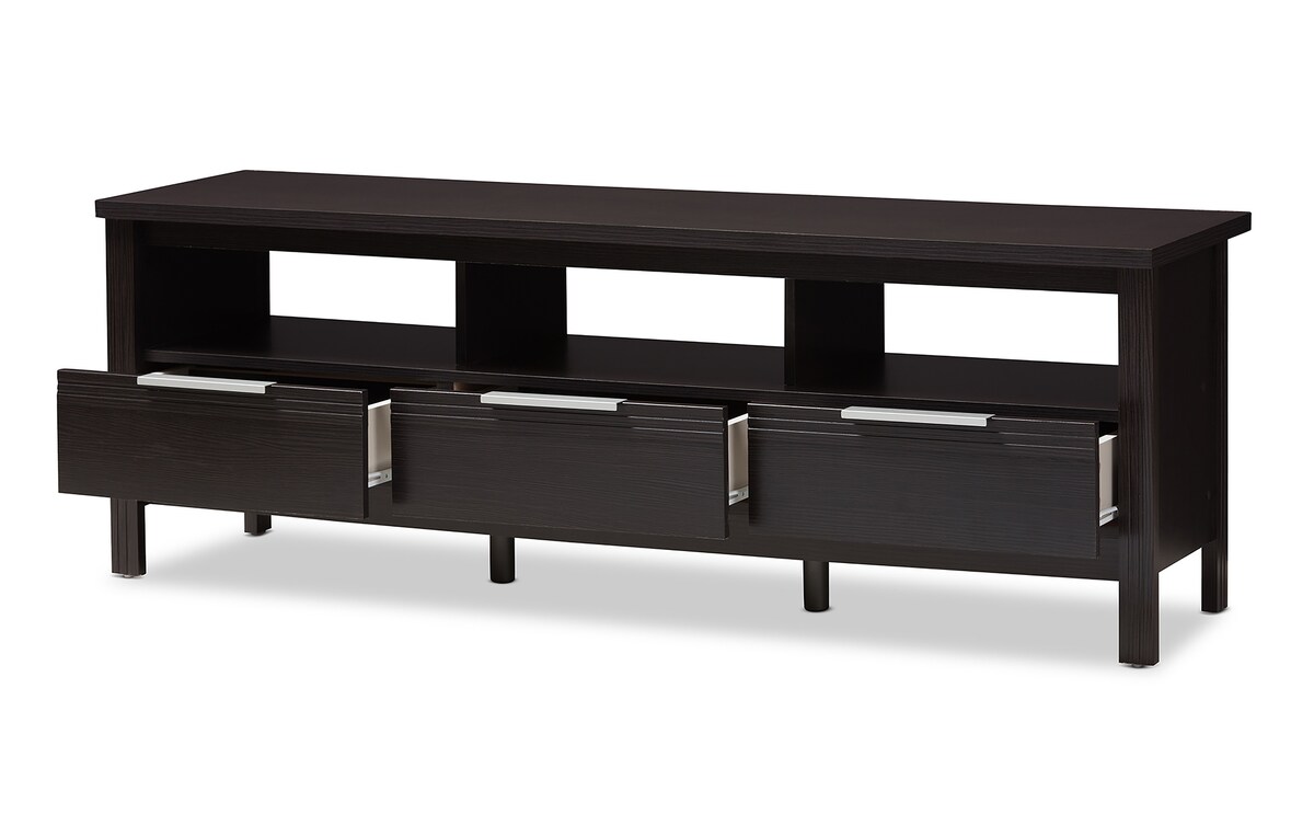 Blandford Brown TV Stand brown_finish Bob's Discount Furniture