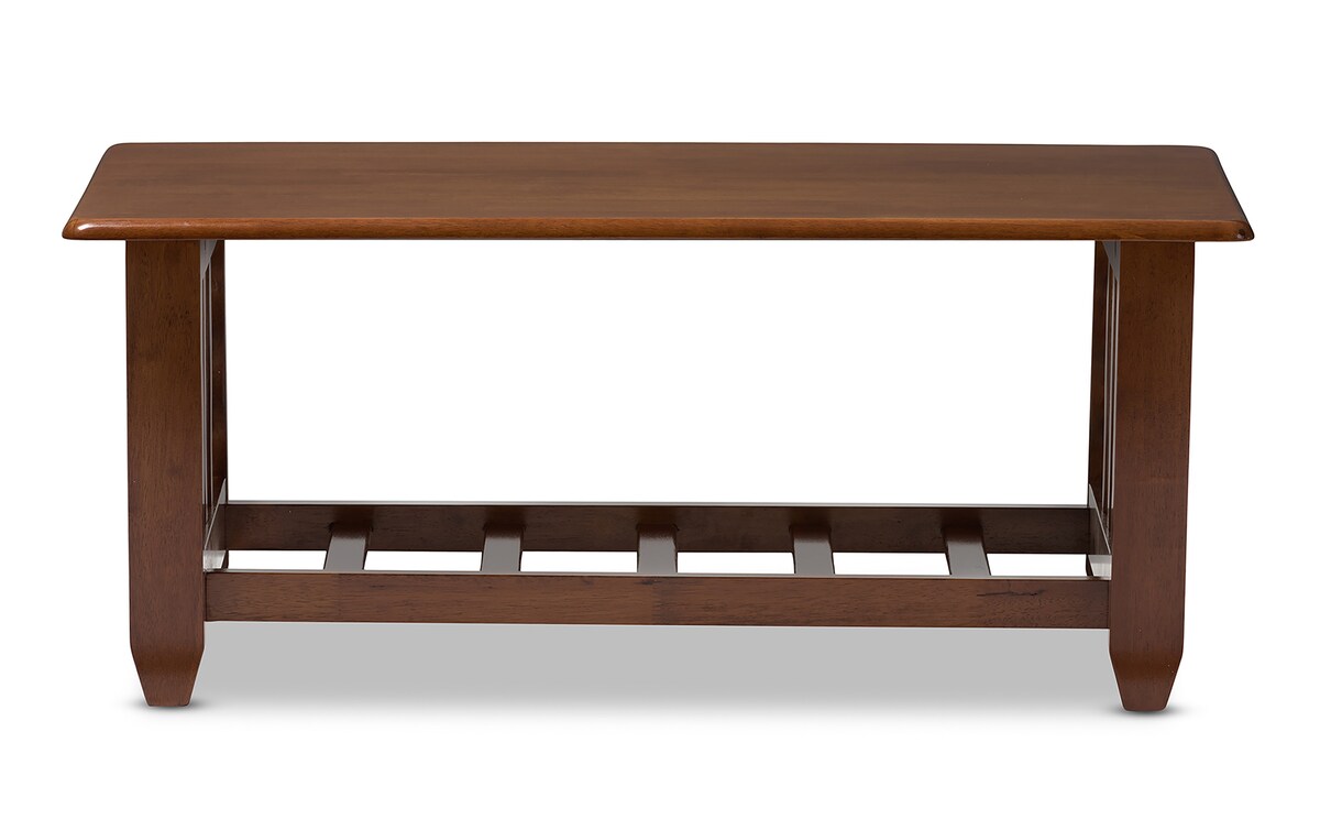 Wickford Brown Solid Wood Coffee Table Bob's Discount Furniture