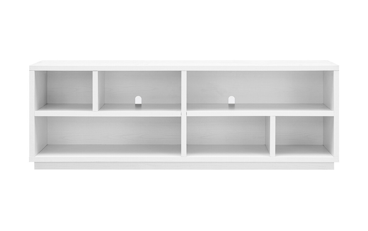 Willow 70'' White TV Stand Bob's Discount Furniture & Mattress Store