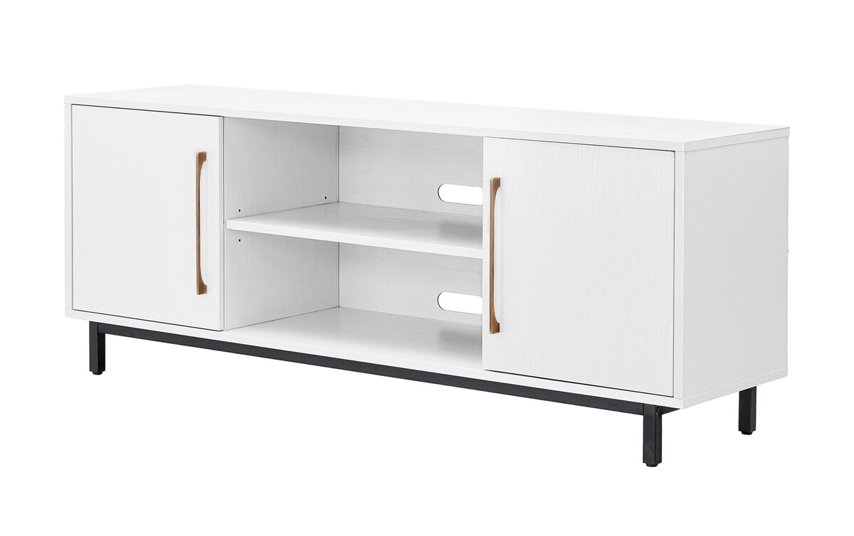 Caspian White 58'' TV Stand white_finish