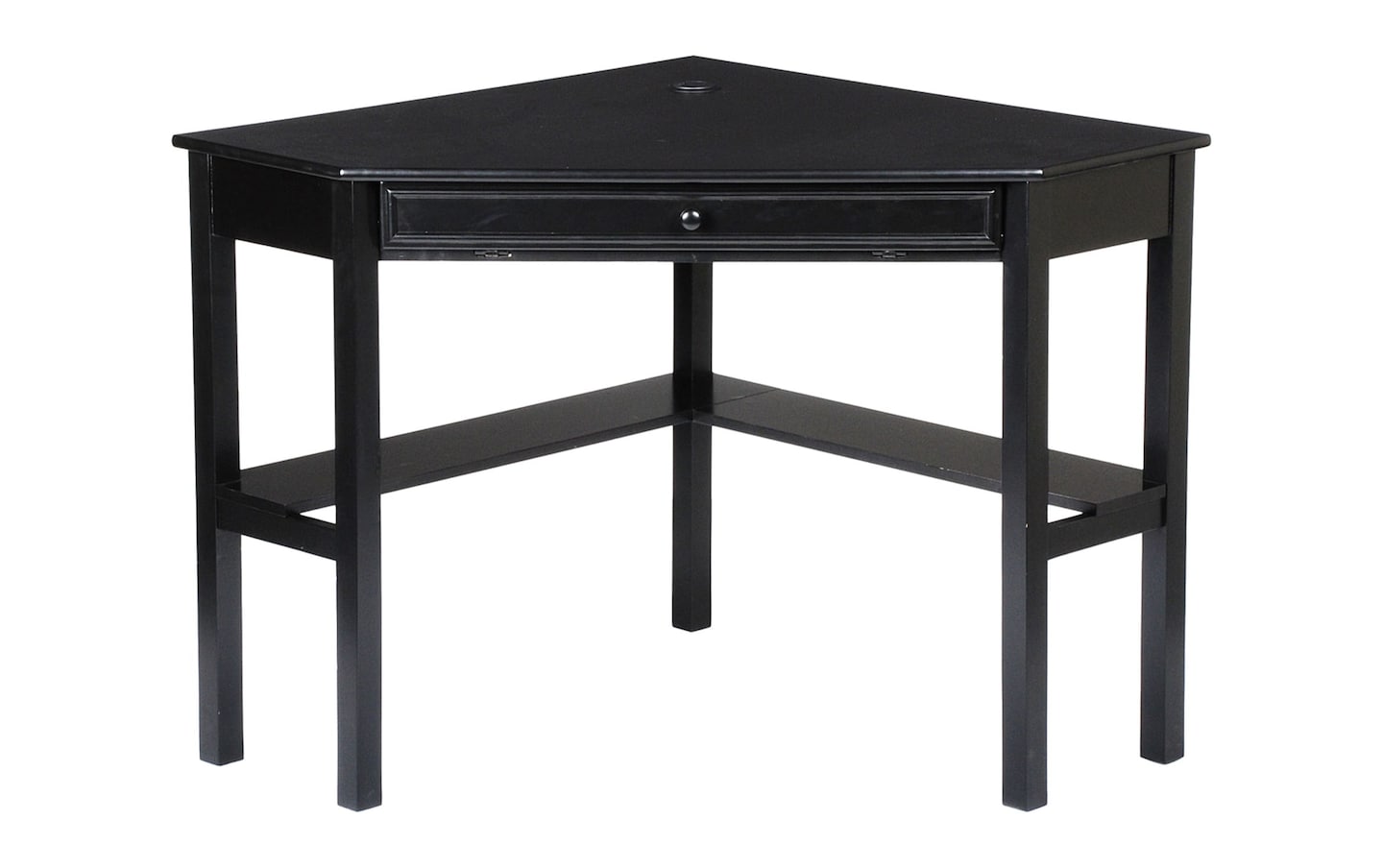 Bloomfield Black Corner Desk | Bob's Discount Furniture & Mattress Store