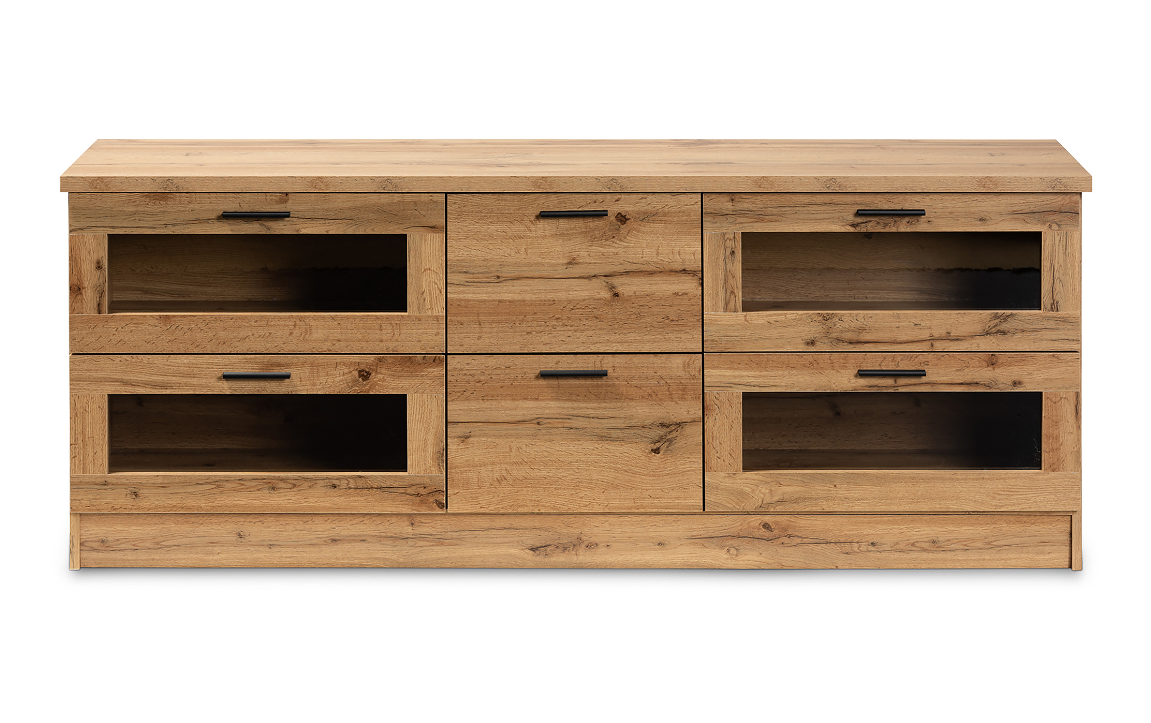 Clayton 63'' Brown Storage TV Stand Bob's Discount Furniture & Mattress Store