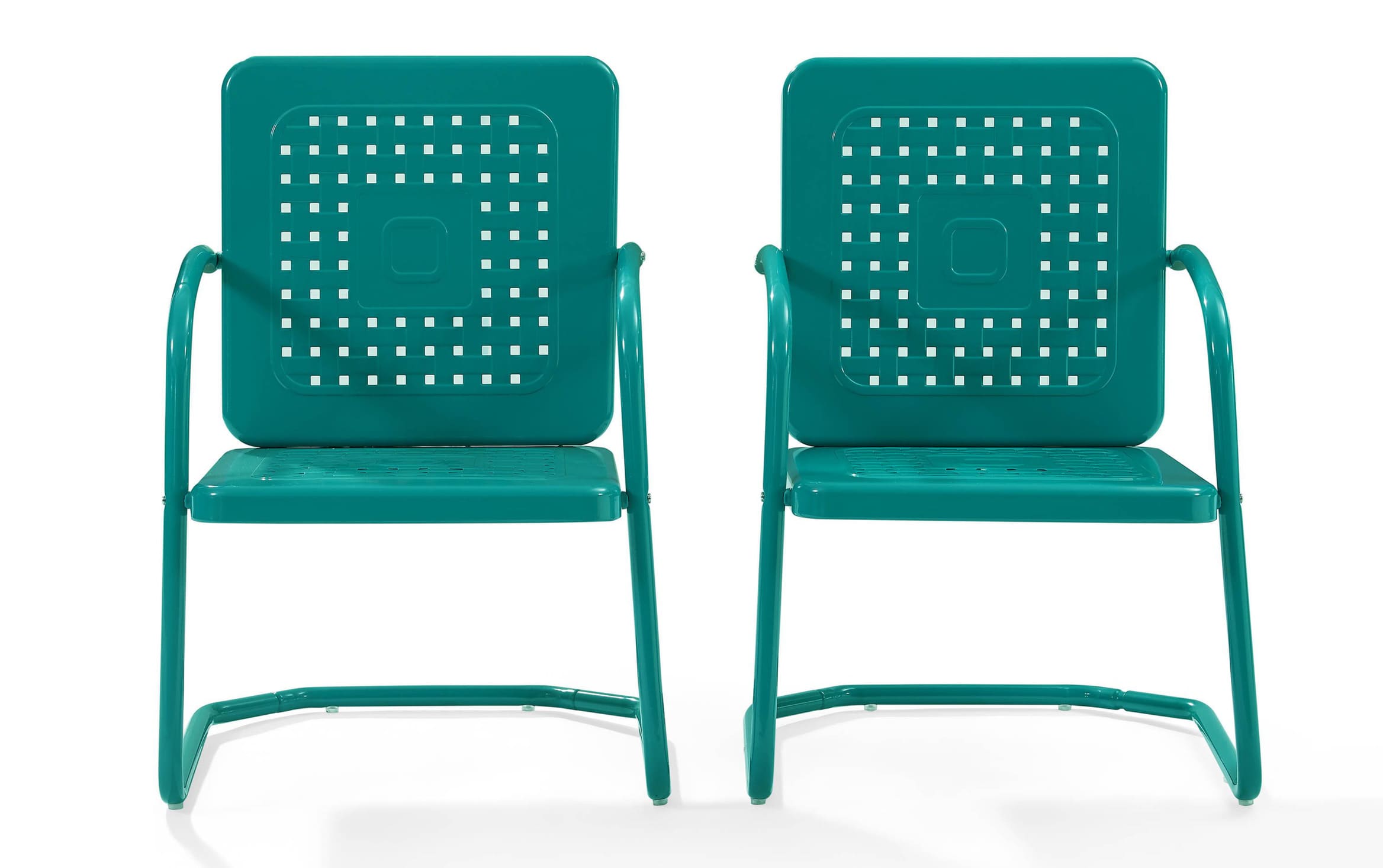 Lara Turquoise Outdoor Chairs (Set of 2) Bob's Discount Furniture