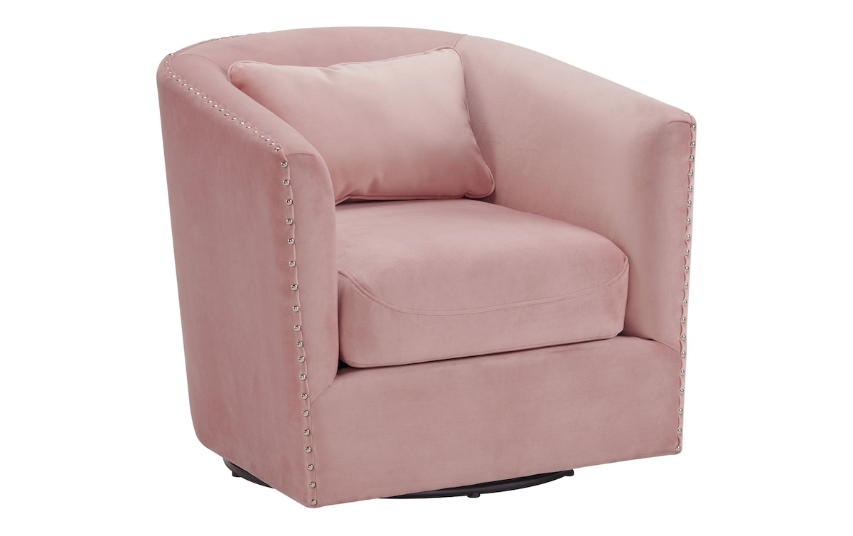 Sierra Pink Swivel Chair pink_color