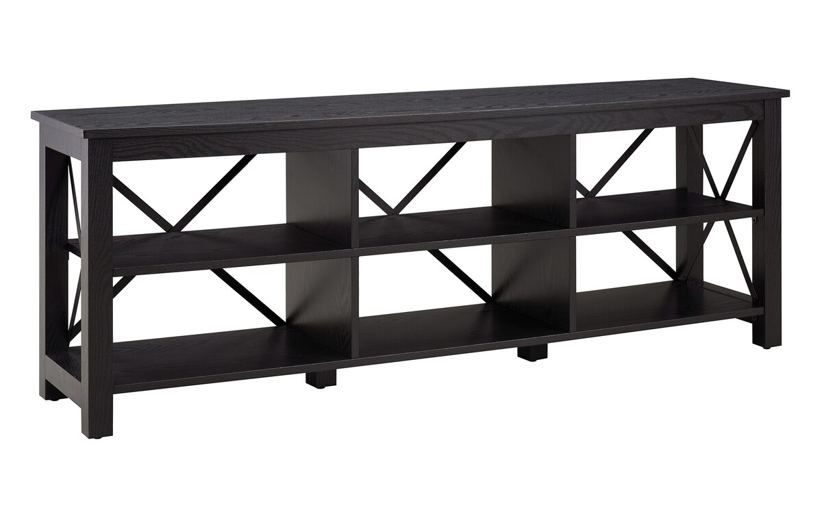 Anastasia 68'' Black TV Stand black_finish