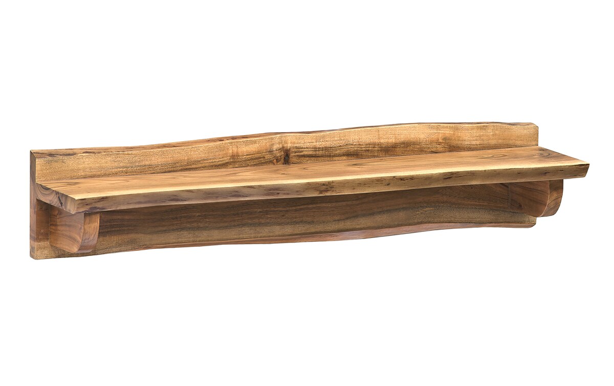 Bowman Natural Live Edge 36'' Shelf Bob's Discount Furniture