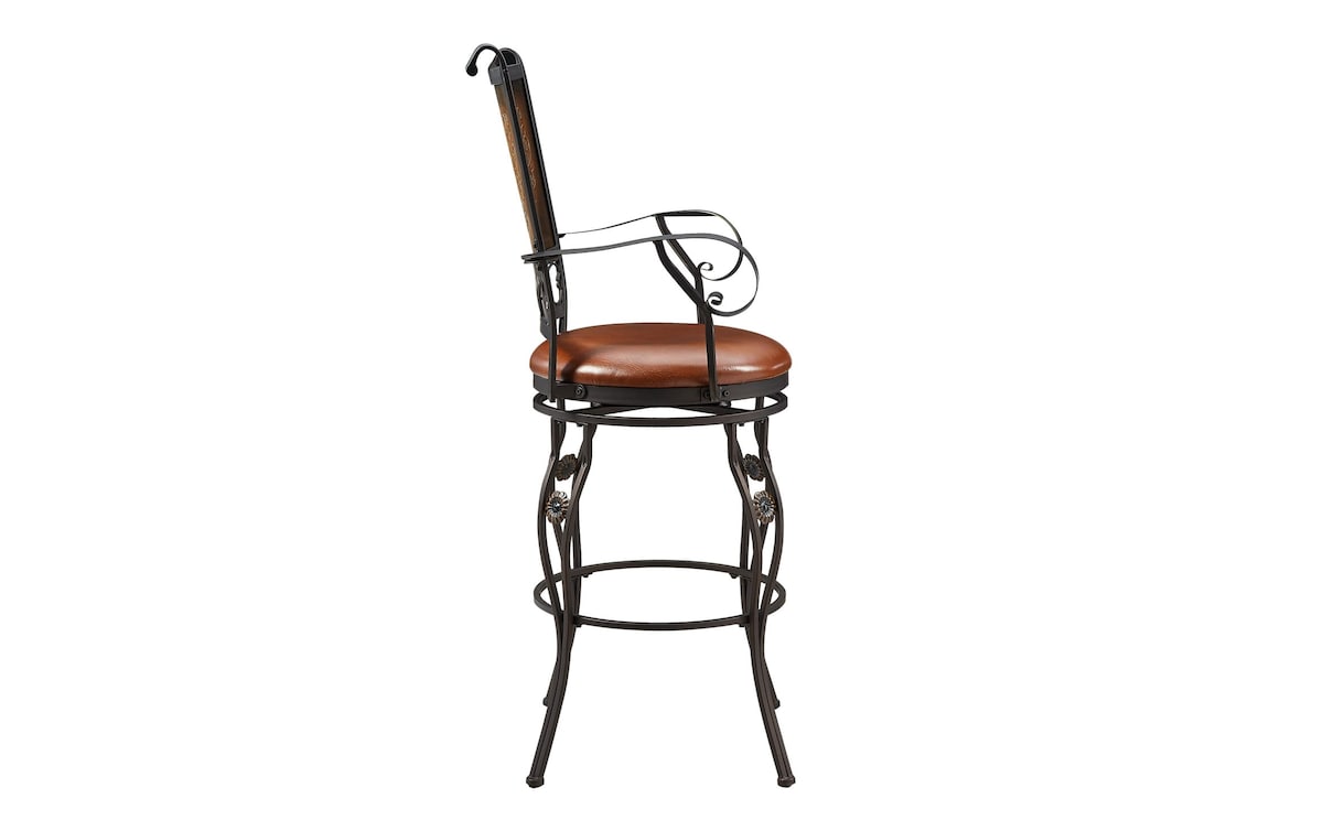 Friseal Barstool with Arms barheight Bob's Discount Furniture