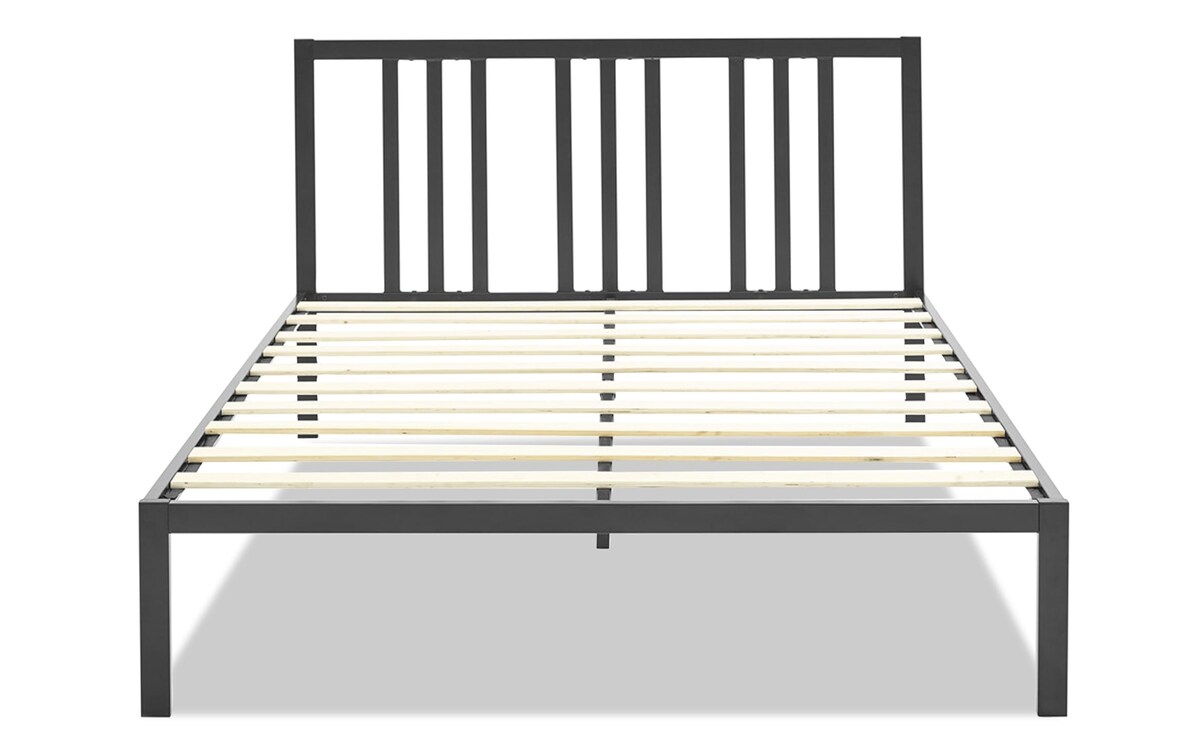 Royale Queen Black Platform Bed Bob's Discount Furniture & Mattress Store