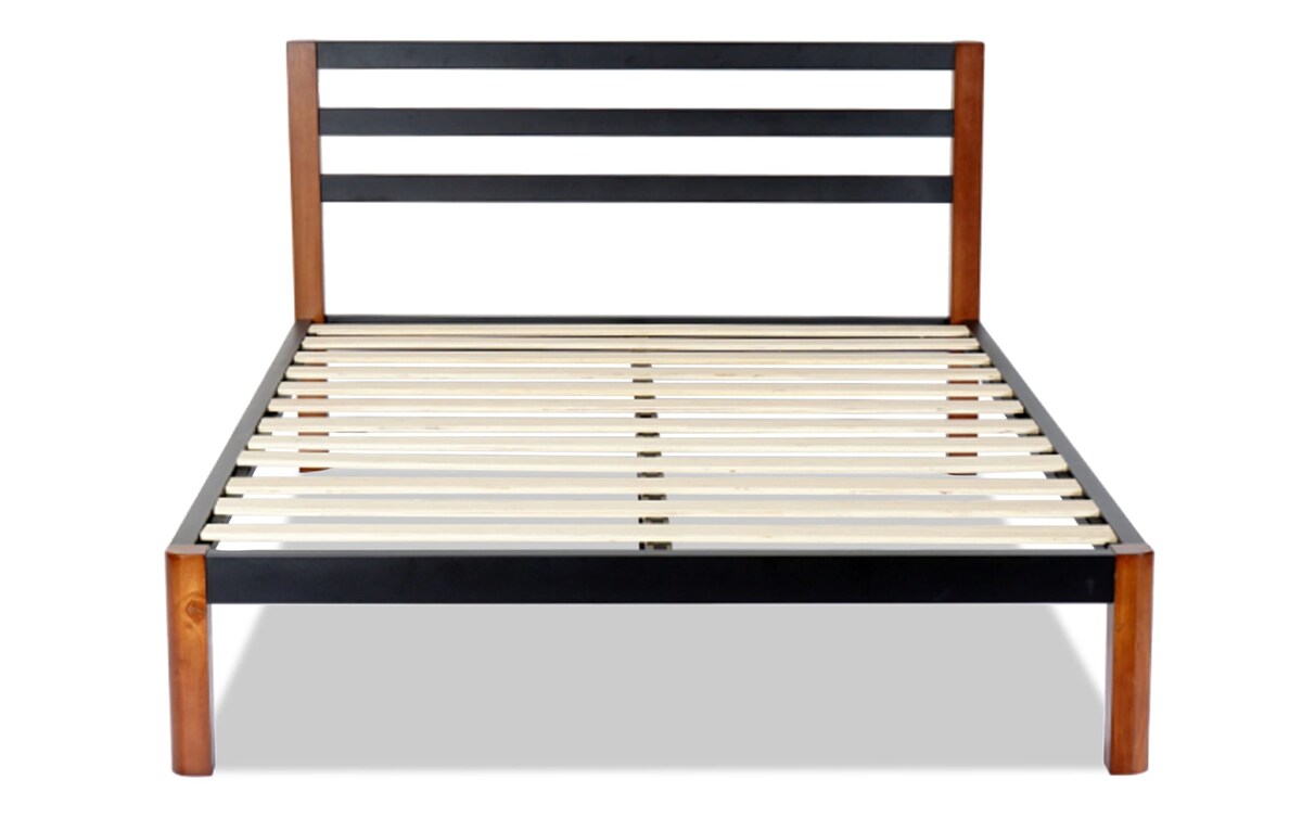 Groton Full Black Platform Bed Bob's Discount Furniture & Mattress Store