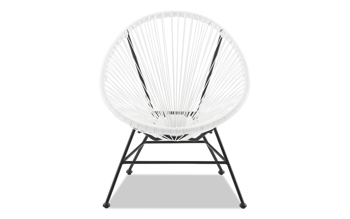 Beckett White Outdoor Chair Bob's Discount Furniture & Mattress Store