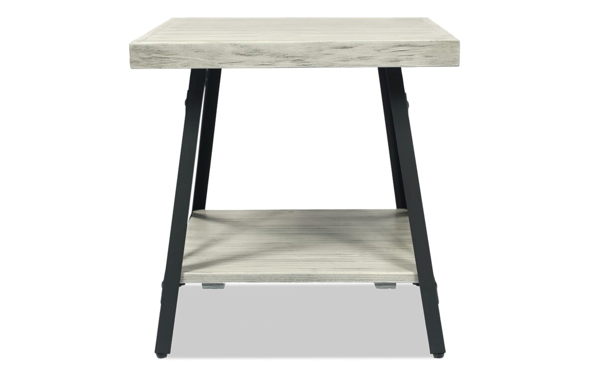 Frankton Weathered Gray End Table Bob's Discount Furniture & Mattress Store