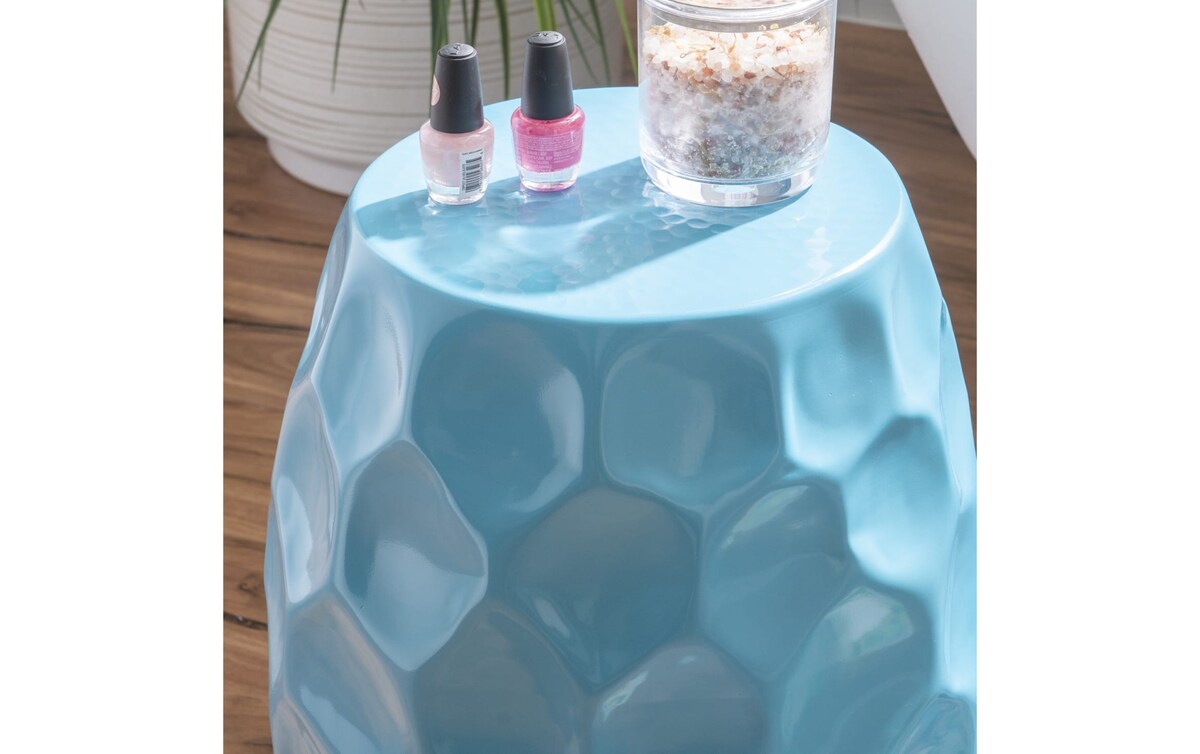 Aruna Aqua Accent Table aqua_finish Bob's Discount Furniture