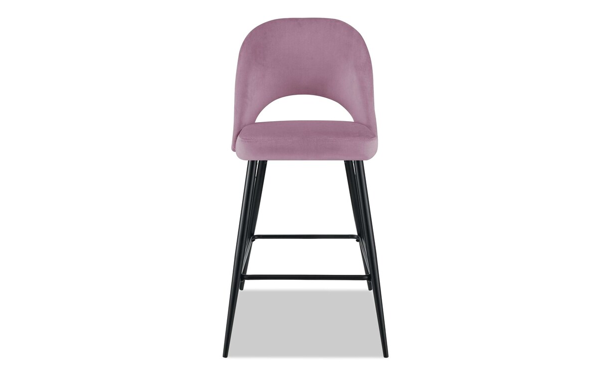 Set of 2 Becker Pink Bar Stools pink_color