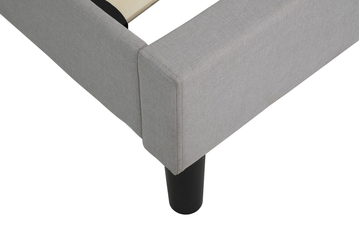 Findall Full Gray Platform Bed gray_color Bob