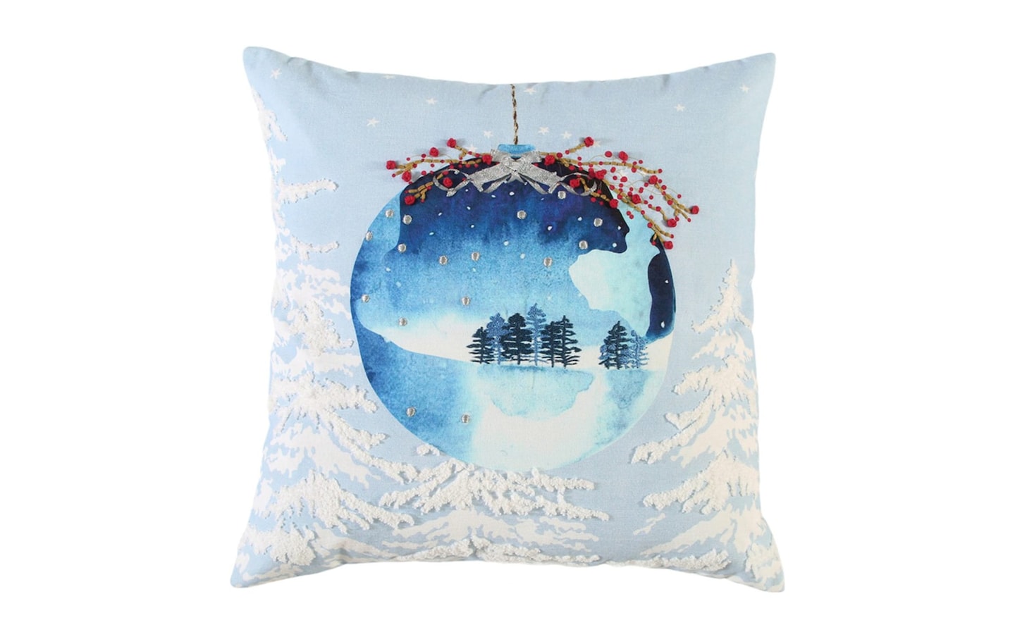 Blue Ornament 20 X 20 Accent Pillow Bob S Discount Furniture   2195007001 Gallery 01 Wide 