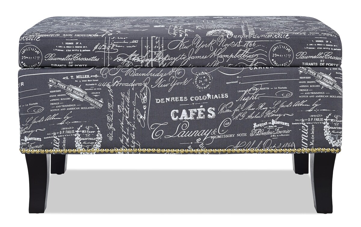 Corie Vintage Storage Bench Bob's Discount Furniture & Mattress Store